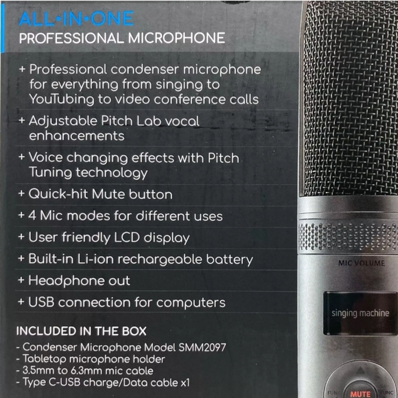 Professional Grade Microphone 🎤 brand new with box! 🔥 - Picture 7 of 13